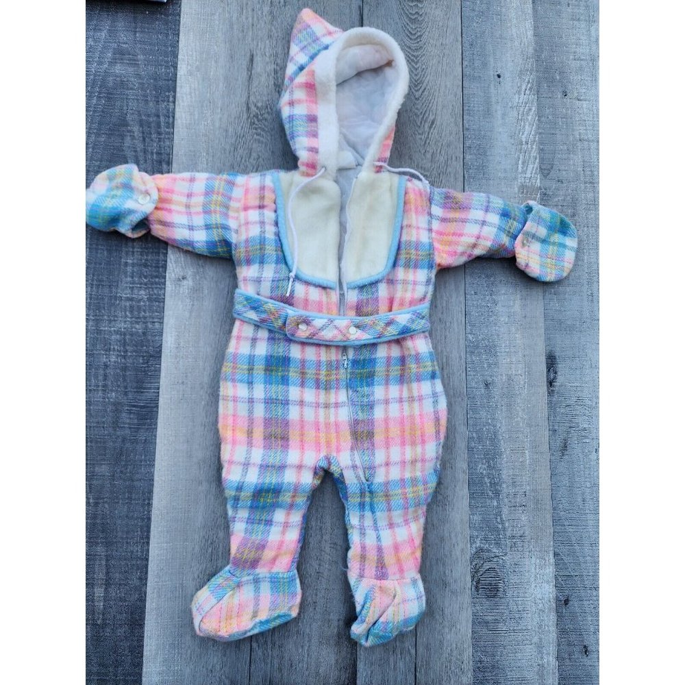 Vintage Baby Bunting Bunny-Hug by Trimfit Size L Large 22-26 lbs c 1970s